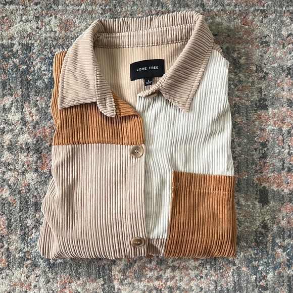 Love Tree Jackets & Blazers - Large shacket!